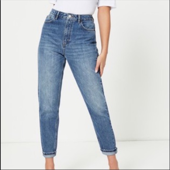 Topshop Denim - TopShop High Waisted Mom jeans size 28. E4